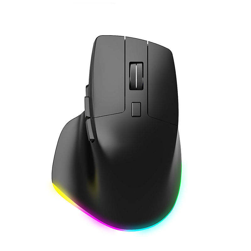 Eine wiederaufladbare 2,4-GHz-RGB-Gaming-Maus mit 6 Tasten.