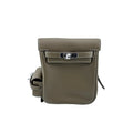 Kelly Jump Backpack Etoupe Swift with Palladium Hardware