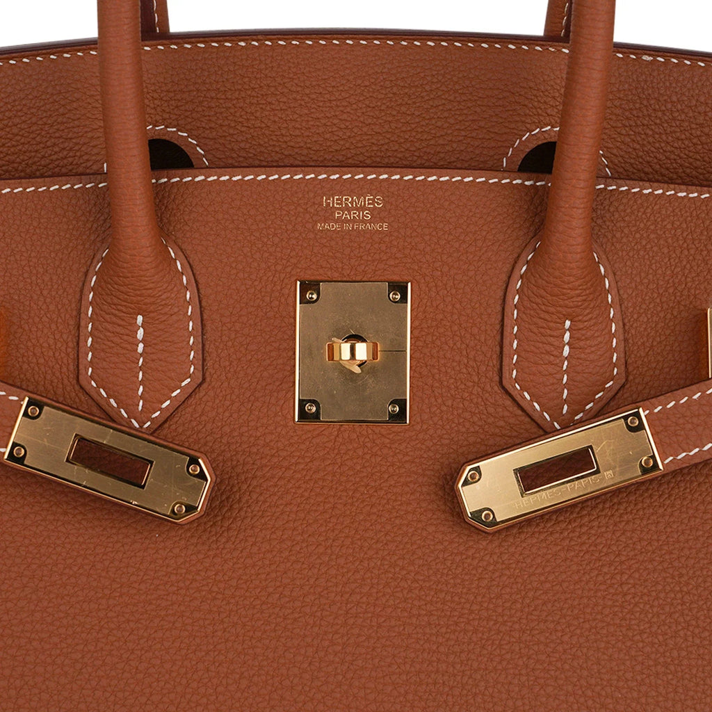 Birkin 30 Bag Gold Togo Leather Gold Hardware